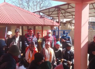 हुम्लामा नेकपा एमाले सहित ८ दलका उम्मेदवारद्वारा मनोनयन दर्ता